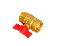 Кран шаровый Vienna 1 ВН.-НАР. бабочка АО ПТЗ