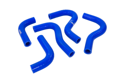 Патрубки отопителя Газель Бизнес дв.УМЗ-4216 силикон (5 штук)