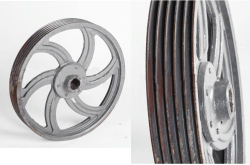 POLESE SHkiv vala ustanovki shkivov KZK-12-0202860A-01 v sbore so stupicei (15808)