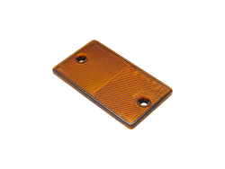 Катафот прямоугольный оранж (65х115 мм) 3212.3731