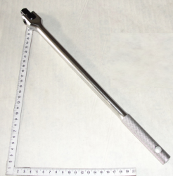 Vorotok odnorichazhnii, 380 mm, s kvadratom 12 na sharnire, CrV, hromirovannii MATRIX 14066 (12850)