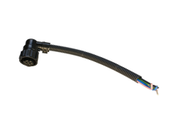 Колодка проводов соеденит.СЦБ-7 (байонет) с проводом угловая Ф5.3723.007