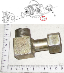 POLESE Ugolnik nasosa dvuhsekc UES 0602300 (13617)