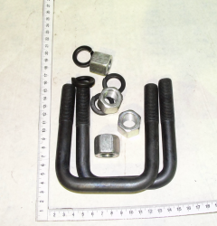 GAZ Stremyanka zadnei ressori GAZel v sbore upakovka-2sht. ORIGINAL 3302-2912406 (12088)