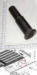 Vtulka stana reshetnogo KZR 0260601B (15286)