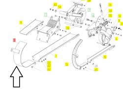 AKROS Kozhuh shkiva glavnogo kontrprivoda 142.28.01.380 Rostselmash (6757)