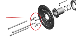 DON Bolt variatora bit otboinogo spec 10.01.15.638 M16h1,5 Rostselmash (7080)