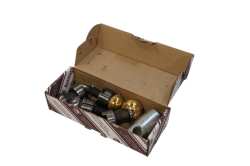 Шкворень в сб нобр с латун. вкладышами (к-т 4шт) (хантер.патриот с ключем) 3160-2304019 (4 уса)