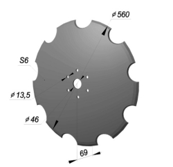 Диск БДМ 1905-22