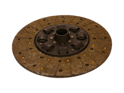 Диск сцепления ведомый 181-1601130-80 под лепест. сцеп. мелкий шлиц для ХТЗ Т-150 (3)