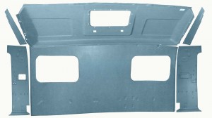 Обшивка кабины внутр.без спальн. высок.крыша 53205