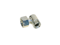 Штуцер угол 90 S32 (М27х1,5) гайка