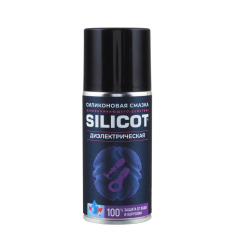 Смазка силиконовая диэликтрическая Silicot Spray, ВМПАВТО 150мл флакон аэрозоль