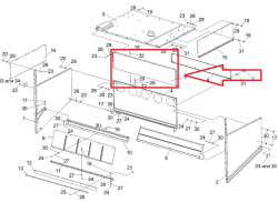 POLESE Stenka zadnyaya izmelchitelya KZK-10-0228438A (15725)
