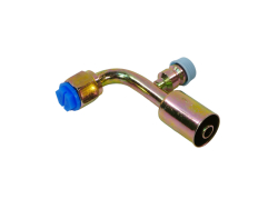 Фитинг сталь. 10мм 90гр. с запр.