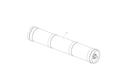 Вал тра-ра нижний нкам 142.03.08.210 без рычагов (безбит.) АКРОС-585, 550