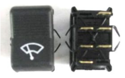 KAMAZ Pereklyuchatel klavishnii P-147-09.09 stekloochistit.3 polozh