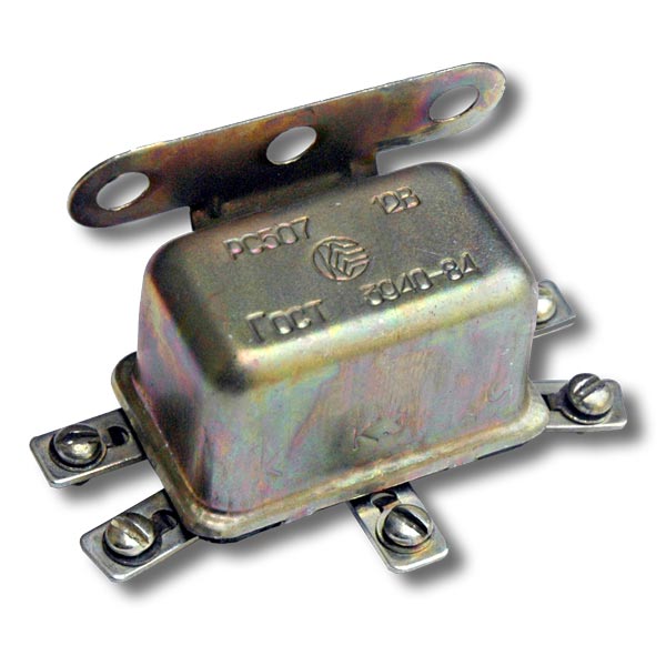 K-744 Rele startera RS-507B (738.3747) metall (rele zamik) (9534)