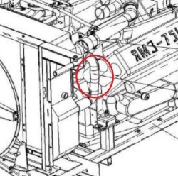 POLESE Truba vodyanaya verhnyaya KZK-12-3-0106660A (15739)