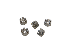 Гайка корончатая М14 (для Болт специальный 5020-23.02.014 d=15) ГОСТ 5932-73 ООО ПЗМ