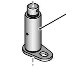 744Р-34.00.130 Палец