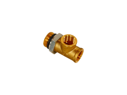 Тройник вертикальный D2072 М16х1,5-М22х1,5 АО ПТЗ