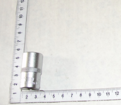 Golovka torcevaya 16 mm 6-grannaya CrV  (13827) (12951)