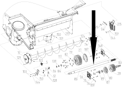Akros Val glavnogo kontrprivoda 142.28.05.609 Rostselmash (6783)