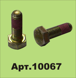 AKROS Bolt 6h18 dlya soedinitelnoi plastini nozha zhatki 10067 SHumaher Rostselmash (6773)