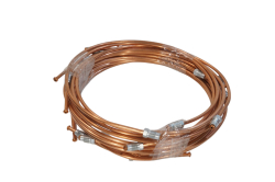 Трубки тормозные медн.инжектор (к-т полный) (469-Хантер делитель справа) 3506010