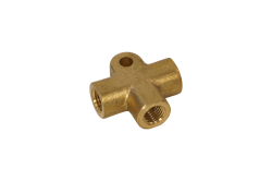 Тройник тормозной ГАЗель (с ушком) 24-3506131-01