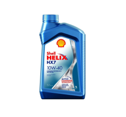 10w40 масло мотор полусинт 1л HX7 Шелл Helix Дизель