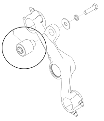 TORUM Sailent-blok richaga privoda ochistki 181.21.90.150 Rostselmash (6181)