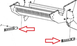 POLESE Poloz deflektora izmelchitelya KZK-12-0290426 (15687)