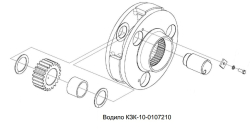 POLESE Vodilo reduktora bortovogo KZK-10-0107210 v sb s satelit. (15577)