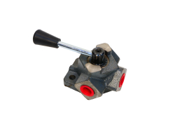 Кран чугунный 3-х ходовой 34 120 лмин с открытым центром