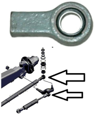 DON SHarnir tyagi i gc povorota M22h1,5 10.02.02.170A Rostselmash