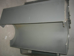 DON Kozhuh ventilyatora ochistki verh 10.01.03.140B Rostselmash (404)