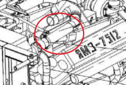 POLESE Truba vozdushnaya KZK-12-3-0106190 (15741)