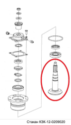 POLESE Val-shesternya stakana ugl redukt KZK-12-0209070 (15572)