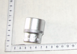 Golovka torcevaya 27 mm 6-grannaya CrV  (13836) (12926)