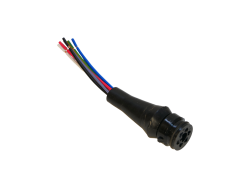 Колодка проводов задн.фонарей ЕВРО (6 проводов) СЦАЗ-2-6-р