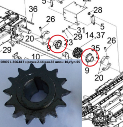 POLESE KOK Zv-ka 1.321.592 ( Z14, t15,875, f40) (7534)