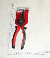 Dlinnogubci Black Nickel, 200 mm, izognutie, dvuhkomponentnie rukoyatki MATRIX 17462 (13144)