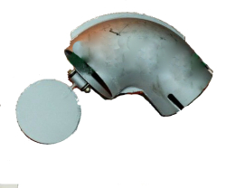 POLESE Truba gnutaya ot glushitelya KZK-12-3-0126880 (15742)