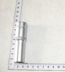 Golovka torcevaya udlinennaya 13 mm 6-grannaya CrV STELS (13846) (12842)