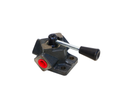 ЗМ Кран гидравлический шаровый 3-х ходовой на загрузчик сеялок (под Штуцер соединит К12)