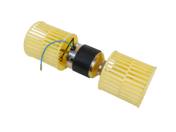 Мотор вентилятора испарителя (12V) (с крыльчатками 10 см) ТерраФриго (1)