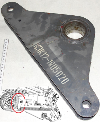 POLESE Richag meh-ma prodol kopirovaniya KZK-12-1805020 (pust) (14337)