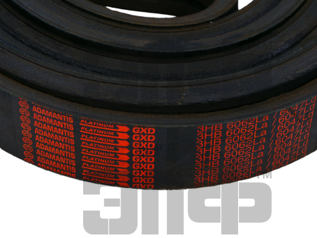 3НВ - 6062 ( 6047 Lp ) Ремень ADAMANTIS битер наклкам ТОРУМ (2)